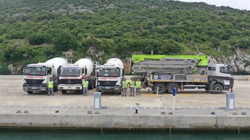 GAZİPAŞA BELEDİYESİ BETON SANTRALİNE ARAÇ TAKVİYESİ 